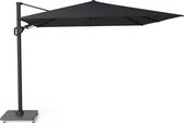 Platinum Zweefparasol Challenger Premium T2 Jet Black 300 x 300 cm