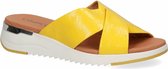Caprice Dames Slip-on schoen 9-9-27200-26 613 geel G-breedte Maat: 41 EU