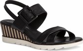 Marco Tozzi Dames Sandaaltje 2-2-28724-26 002 zwart F-breedte Maat: 37 EU
