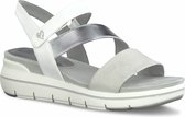 Marco Tozzi Dames Sandaaltje 2-2-28555-26 197 wit F-breedte Maat: 39 EU