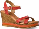 Tamaris Dames Sandaaltje 1-1-28392-26 606 oranje normal Maat: 41 EU