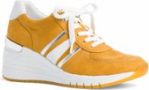 Marco Tozzi Dames Sneaker 2-2-23746-26 656 geel F-breedte Maat: 38 EU