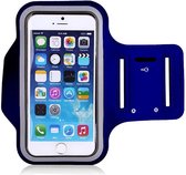 LuxeRoyal Hardloop Telefoonhouder Waterdicht - Hardloop Armband Telefoon Sportband - Hardlooparmband Telefoon Reflecterend - Geschikt voor iPhone/Samsung - T/M 7 Inch - Blauw