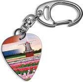 Plectrum sleutelhanger Windmolen Nederland