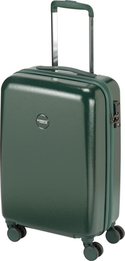 Princess Traveller Harlem - Handbaggage Koffer - Groen - S - 55cm