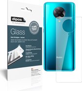 dipos I 2x Pantserfolie helder compatibel met Xiaomi Redmi K30 Pro Zoom Achterkant Beschermfolie 9H screen-protector (expres kleiner dan het glas omdat het gebogen is)