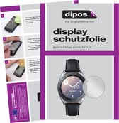 dipos I 6x Beschermfolie helder compatibel met Samsung Galaxy Watch 3 (41mm) Folie screen-protector