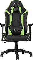 E-win Knight series Ergonomic Gaming Stoel - Luxe Gaming Bureaustoel – Gaming Chair - Kantelfunctie - Hoogte Verstelbaar - Nek- en Rugkussen - Kunstleer – Groen / Zwart