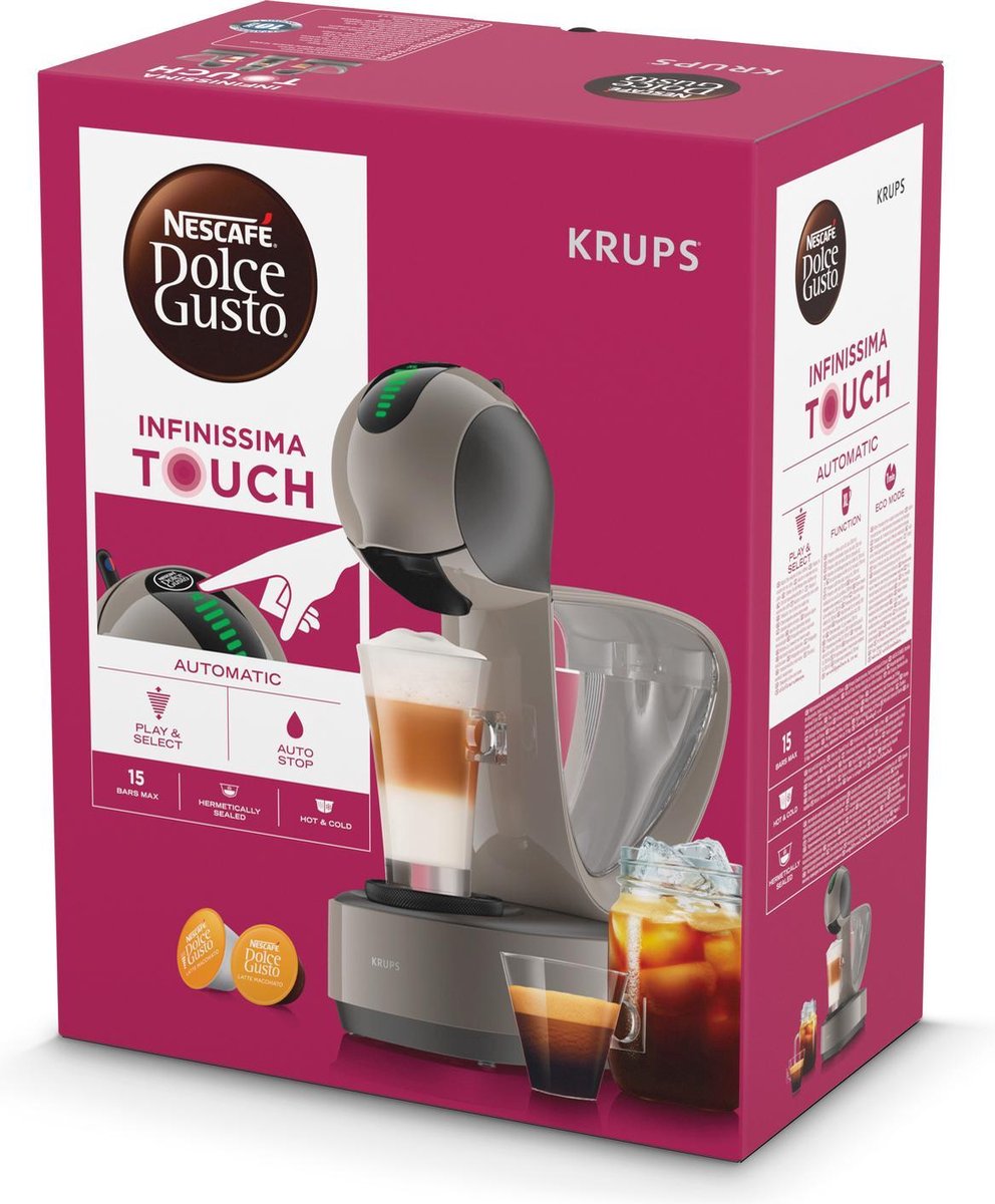 Support dosette Krups Dolce Gusto Infinissima KP170 - Cafetière - M