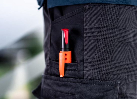 Pica 990/40 VISOR Permanent Marker - Geschikt voor vrijwel alle ondergronden - Navulbaar - Rood