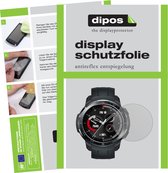 dipos I 2x Beschermfolie mat compatibel met Honor GS Pro Smartwatch (48mm) Folie screen-protector