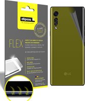 dipos I 3x Beschermfolie 100% compatibel met LG Velvet 4G Achterkant Folie I 3D Full Cover screen-protector