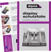 dipos I 2x Beschermfolie helder compatibel met De Longhi Dinamica Plus ECAM 376.95 T Tropfblech Folie screen-protector