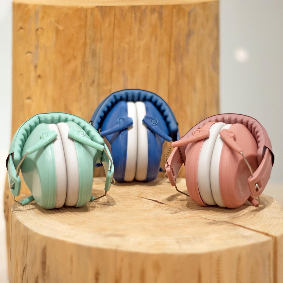 LUVION® Gehoorbeschermer - Premium gehoorbescherming voor kinderen - peuter en kind – Misty Mint – foto 3