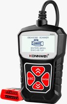 Konnwei® OBD2 scanner - Storingcodes uitlezen en verwijderen - Uitleesapparatuur auto - I/M Readiness - OBD scanner - Uitzetten storingslampje - O2 test - Boordcomputer test - Nederlandse ond
