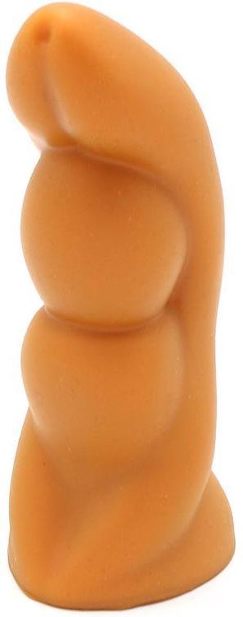 Goedkoopste Gold Play - Soft Liquid Siliconen Dildo - Alien - Goud