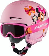 ALPINA Unisex - Kinderen, ZUPO VISOR Q-LITE Skihelm, rose matt, 54-58 cm