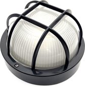 PRIMALUME Bulleye - Stallamp - Ø 185 mm - Warmwit licht 4000 K - 2 watt - 140 lumen - Spatwaterdicht - IP54 - Zwart
