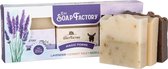 The Soap Factory - Magic Foams - Lavendel - Ezelinnen Melk - Nigella - Cadeau set - 100% Natuurlijk & Handmade Giftset