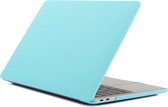 By Qubix MacBook Pro Touchbar 13 inch case - 2020 model - Babyblauw MacBook case Laptop cover Macbook cover hoes hardcase