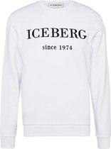 Iceberg Heren 1974 Logo Sweater Wit maat M