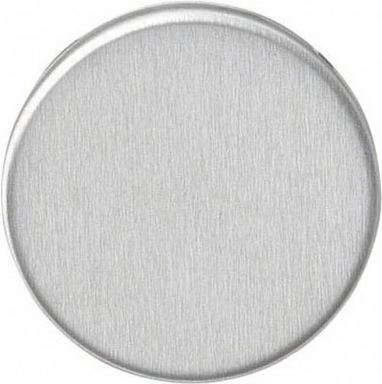 Intersteel Rosette en acier inoxydable brossé plat dissimulé