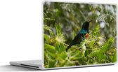 Laptop sticker - 11.6 inch - Vogel tussen de bladeren in de jungle - 30x21cm - Laptopstickers - Laptop skin - Cover