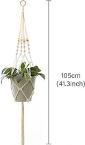 Handgemaakte, macramé plantenhanger - 105 cm