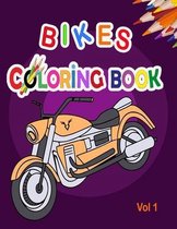 Bikes Coloring Book