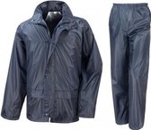 Donkerblauwe regenpak van Hooodie S