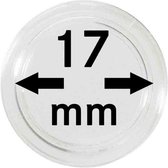Lindner Hartberger muntcapsules Ø 17 mm (10x) voor penningen tokens capsules muntcapsule