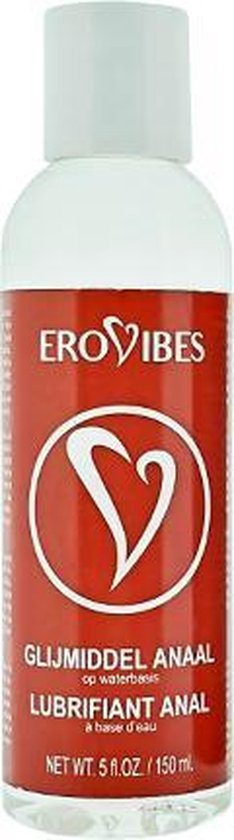 Erovibes - Glijmiddel Anaal - Anaal Glijmiddel - Waterbasis - Voor Vrouwen & Mannen - Premium 150 ml