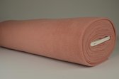 Fleece stof - Oud roze - 10 meter