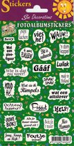 Stickers - Fotoalbumstickers - Kreten 1 - Groen