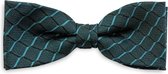 We Love Ties - Strik Dressed - Square - turquoise / zwart