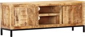 Tv meubel 118x30x45 cm massief mangohout