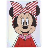 Carnet métallique Disney Minnie Mouse A5 - Métallique / Multicolore - Plastique / Papier - A5