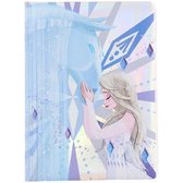 Disney Frozen 2 metallic notitieboek A5 - Metallic / Multicolor - Kunststof / Papier - A5