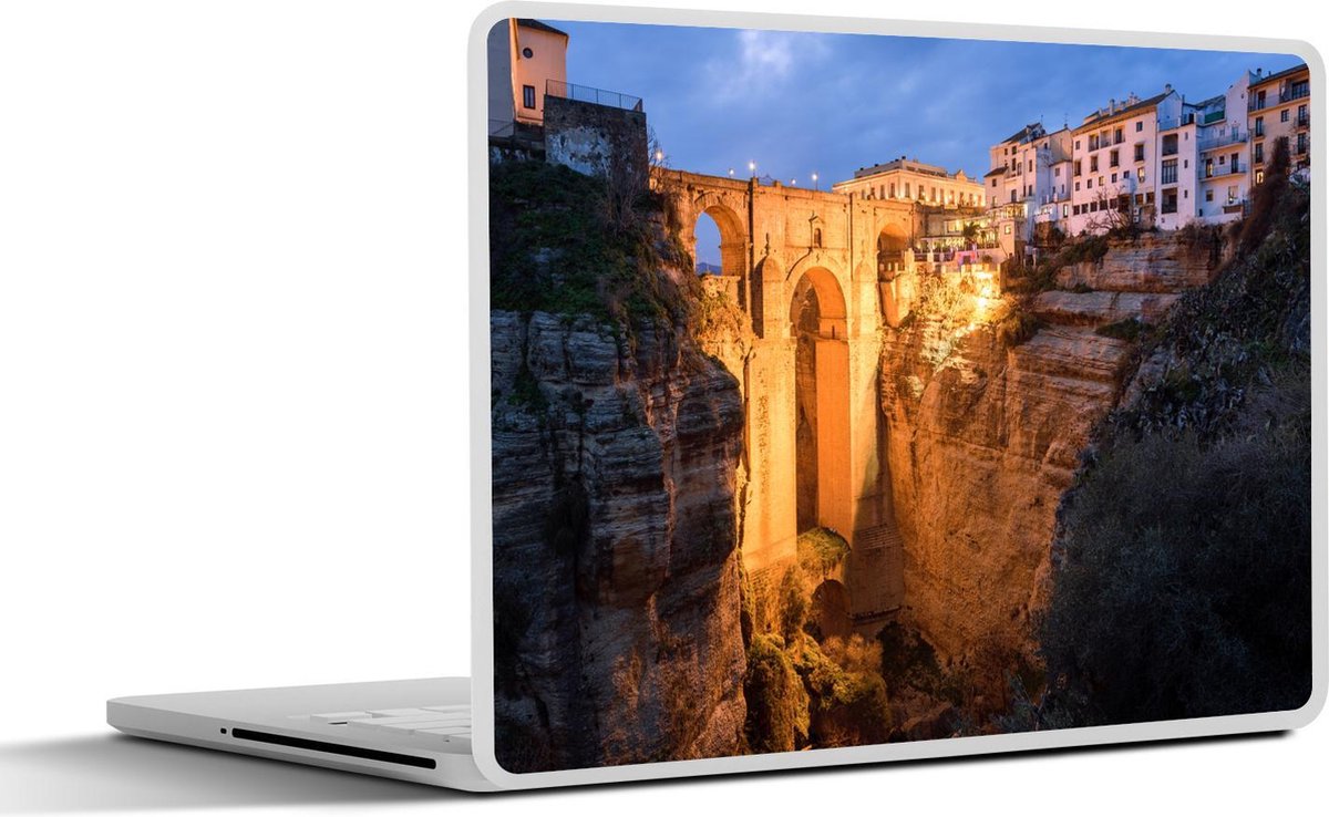 Afbeelding van product SleevesAndCases  Laptop sticker - 17.3 inch - Puente Nuevo in Andalusië