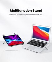 Ugreen -  Aluminium laptop standaard - Laptop stand - Ergonomisch - opvouwbaard - Laptop standaard verstelbaar - Geschikt voor 8 t/m 17 Inch Laptops & Tablets - Zilver