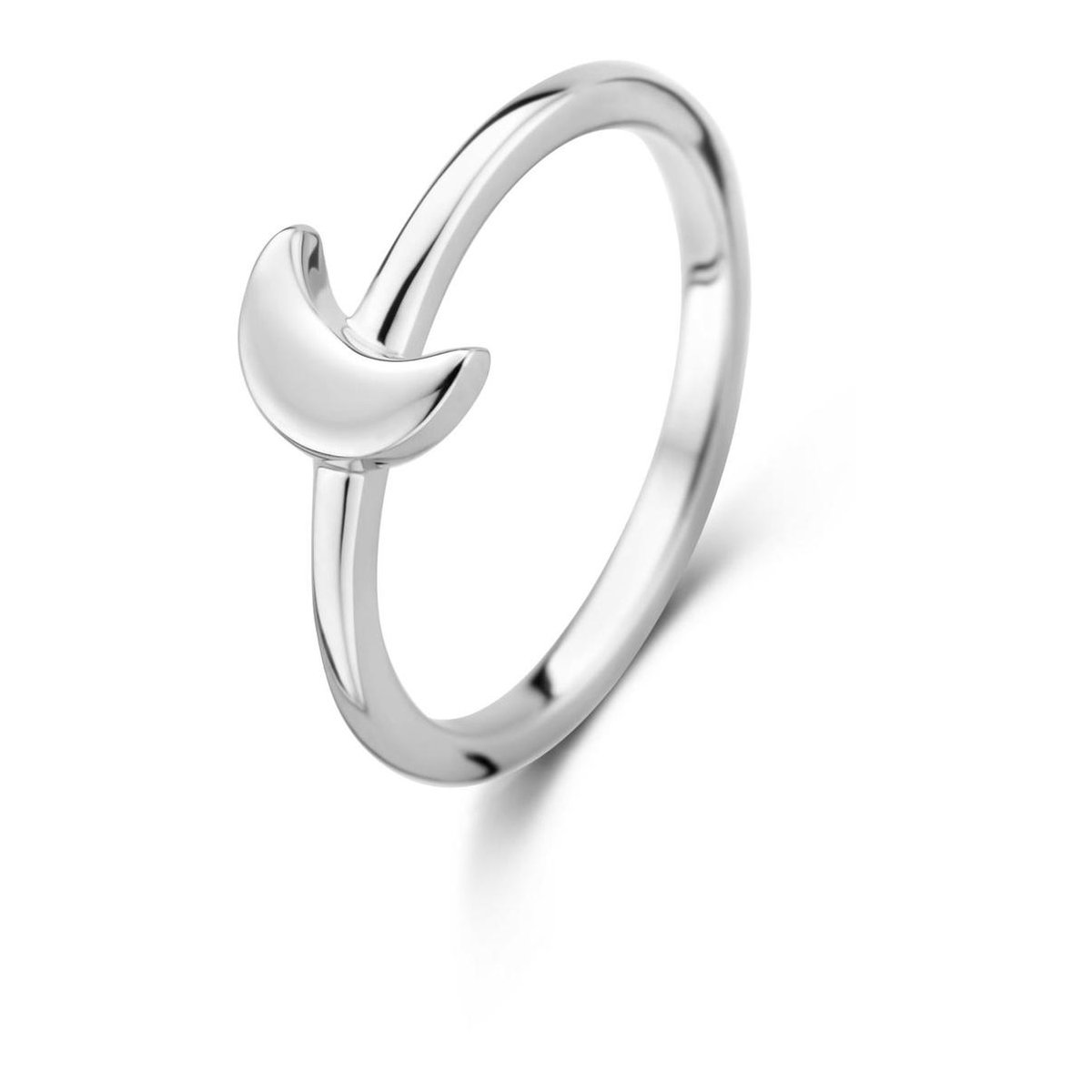 Selected Jewels Julie Dames Ring Zilver - Zilverkleurig - 16.50 mm / maat 52