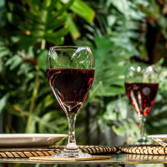 Verres à vin Libbey Larme de Vin rouge - 355 ml / 35,5 cl - 6 pièces -  Passe au... | bol.com
