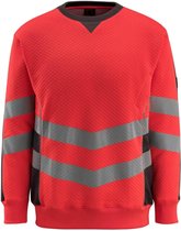 Mascot Sweatshirt MASCOT Wigton hi-vis rood/donkerantraciet S - hi-vis rood/donkerantraciet S
