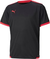 Puma Sportshirt - Maat 176  - Unisex - Zwart - Rood