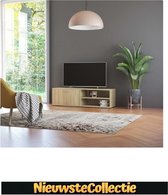 {LUXE OP=OP!! } Tv meubilair - Spaanplaat - Sonoma eikenkleurig - Kast - Designer - Meubel - TV - Woonkamer - Slaapkamer - Nieuwste Collectie