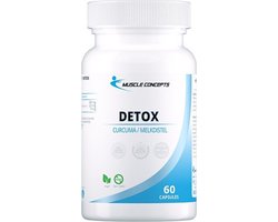 Detox kuur - Om te ontzuren / ontgiften lichaam - 60 capsules | Muscle Concepts
