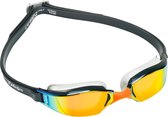 Phelps Xceed - Zwembril - Volwassenen - Titanium Mirrored Lens - Grijs/Oranje