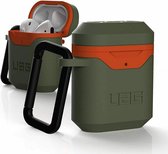 Urban Armor Gear Apple AirPods Hoesje Hard Case Groen Oranje