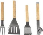 BBQ Toolset - 4 stuks