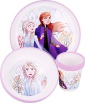 Frozen Disney Ontbijtset - 3 delig - Frozen bord / beker / kom